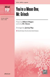 You're a Mean One, Mr. Grinch SATB choral sheet music cover